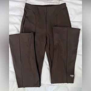 ALO yoga Zipper flared pants